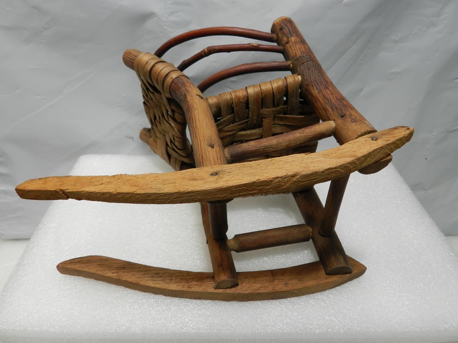 Adirondack / Old Hickory Bench Rocker & Arm Chair Miniature Doll Furniture I66S - Thumbnail 20