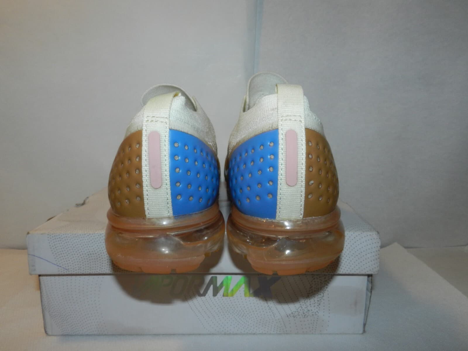 Nike Air Vapor Max Moc 2 Sail Running Shoes AH7006-100 Mens Size 8.5 42 (i4J) - Thumbnail 4