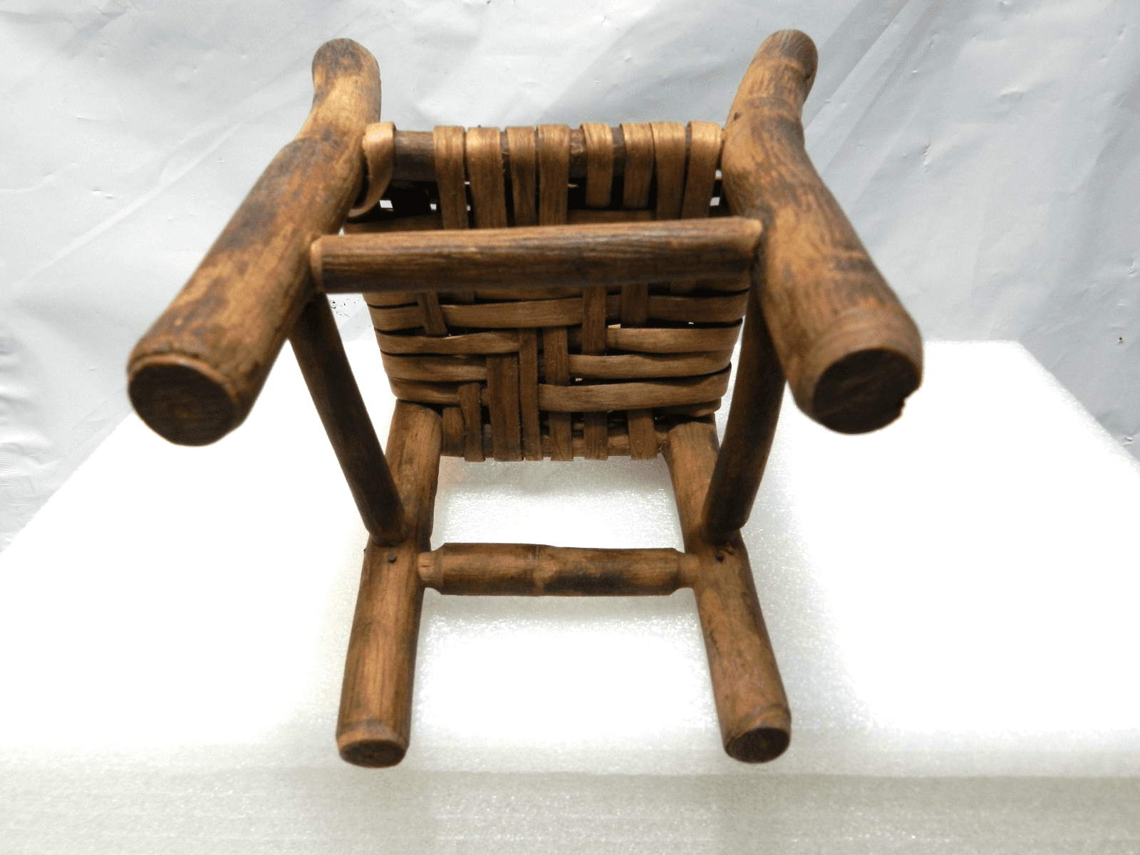 Adirondack / Old Hickory Bench Rocker & Arm Chair Miniature Doll Furniture I66S - Thumbnail 13