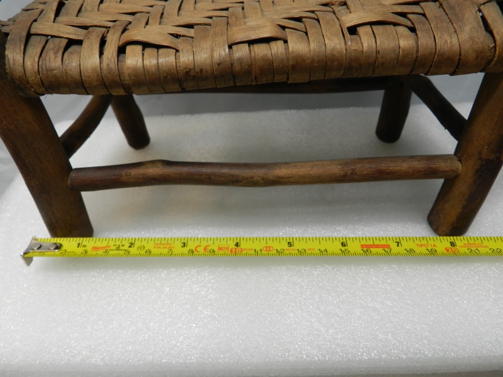 Adirondack / Old Hickory Bench Rocker & Arm Chair Miniature Doll Furniture I66S - Thumbnail 5