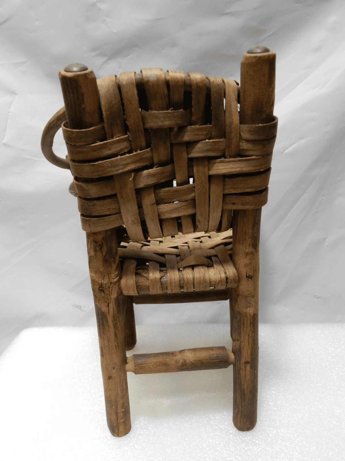 Adirondack / Old Hickory Bench Rocker & Arm Chair Miniature Doll Furniture I66S - Thumbnail 11