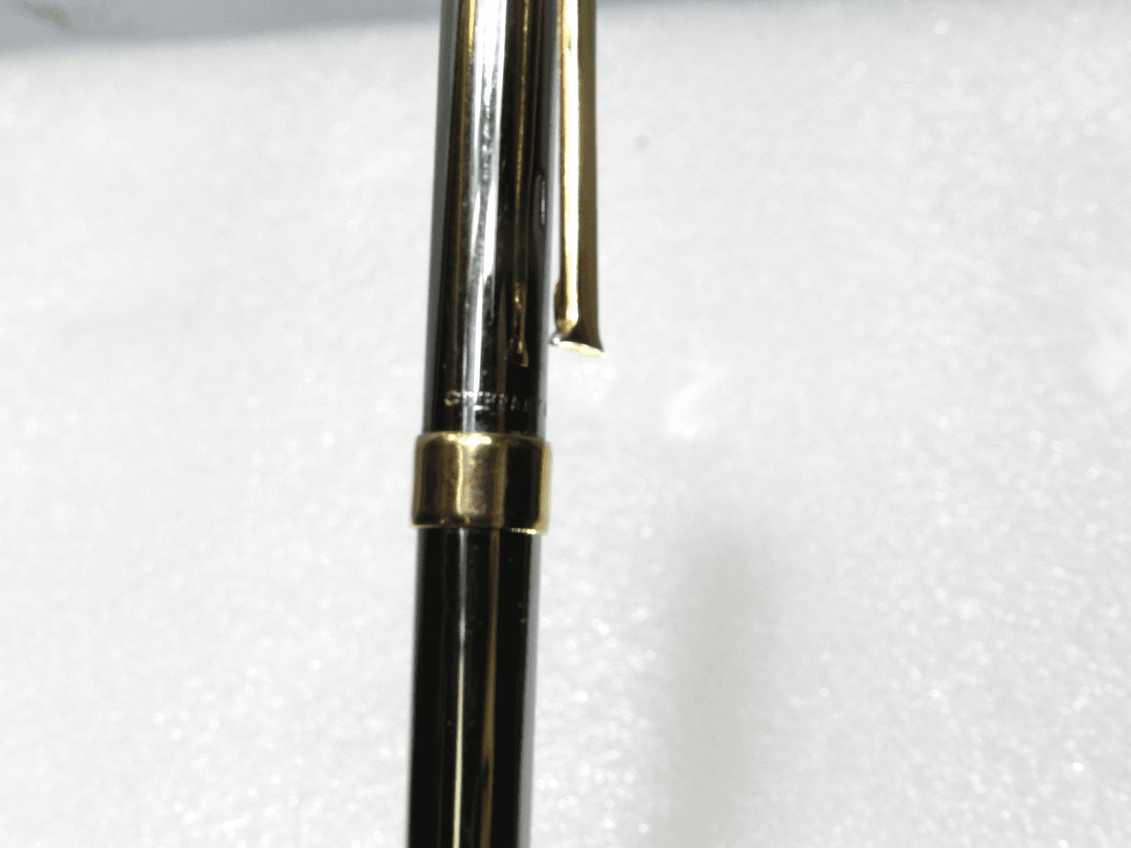 Tiffany Silver & Gold "T" Clip Ballpoint Pen (I61S) - Thumbnail 6
