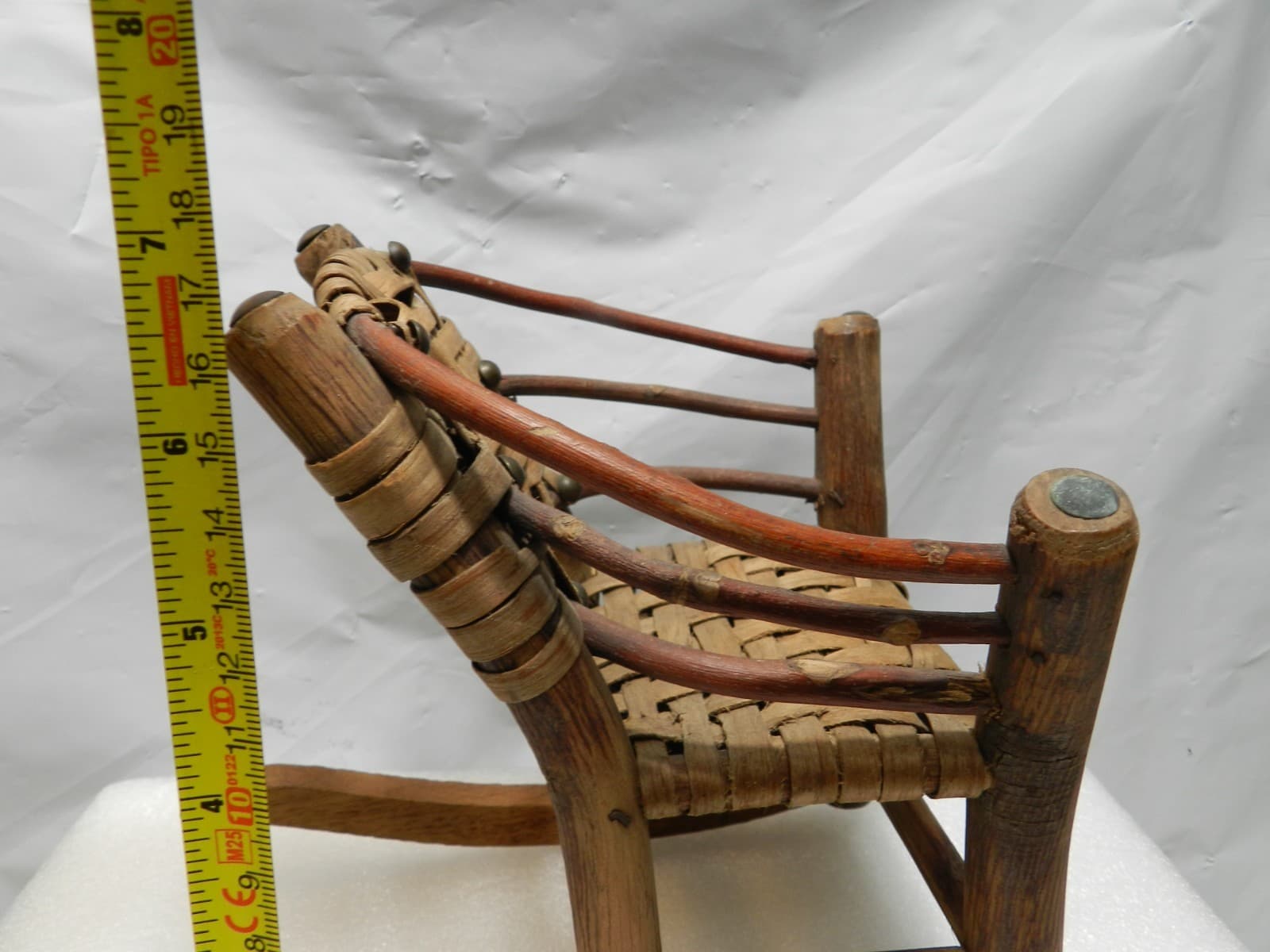 Adirondack / Old Hickory Bench Rocker & Arm Chair Miniature Doll Furniture I66S - Thumbnail 22