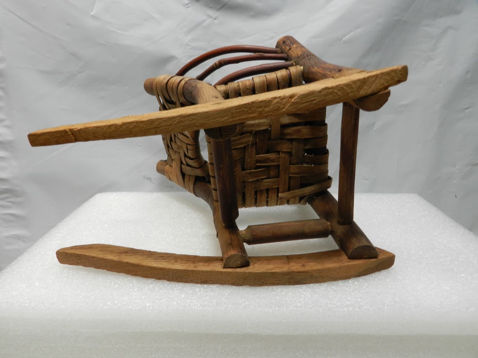 Adirondack / Old Hickory Bench Rocker & Arm Chair Miniature Doll Furniture I66S - Thumbnail 21