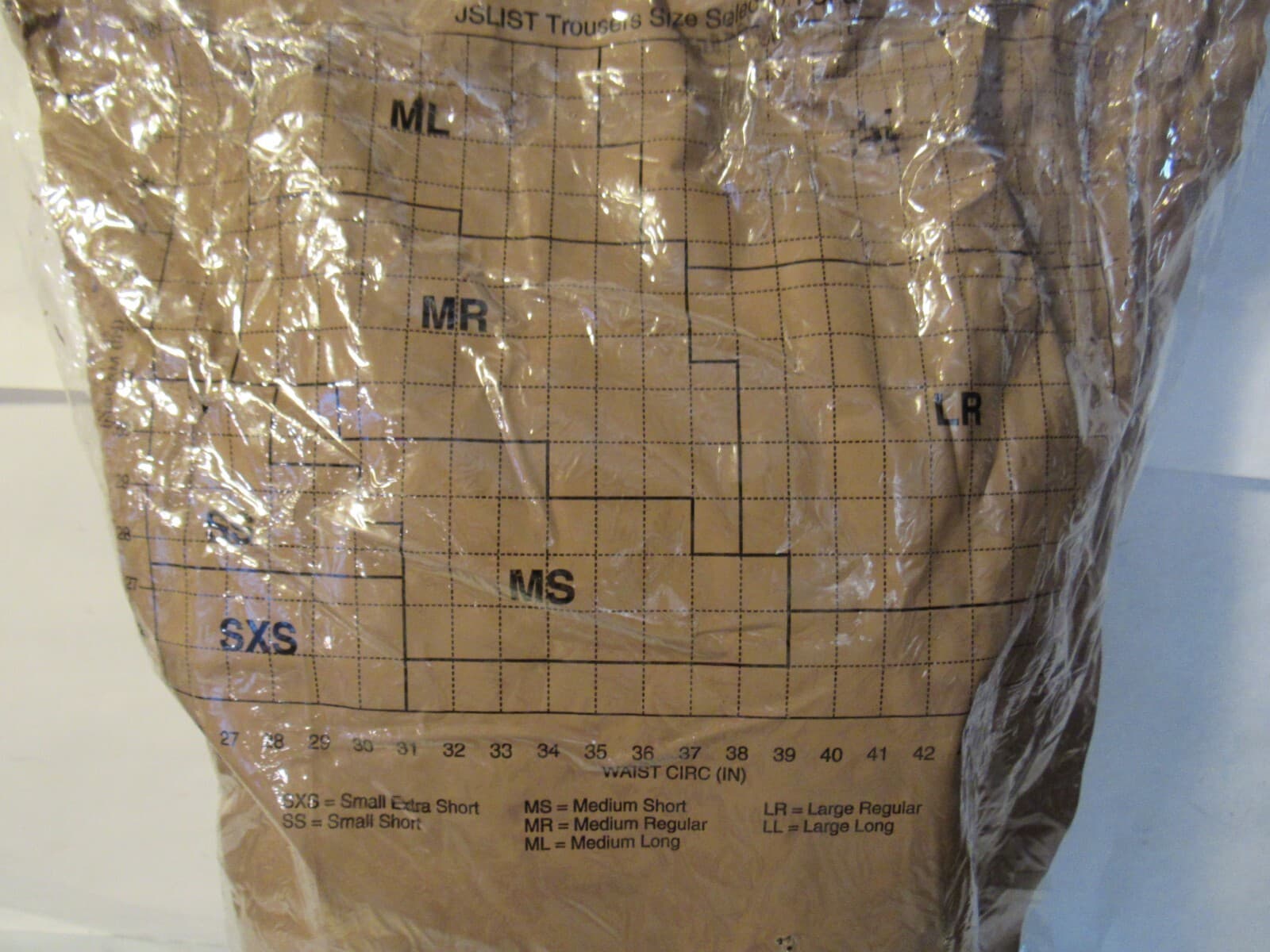 US Military JSLIST Chemical Trousers Desert Camo MEDIUM-REG 8415-01-444-5893 Y69 - Thumbnail 6