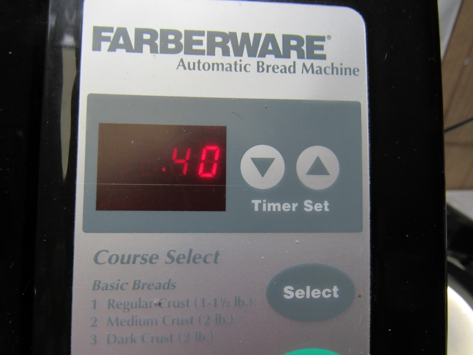 Faberware Automatic Dough & Bread Maker FTR-700 Tested, Works (I76J) - Thumbnail 12