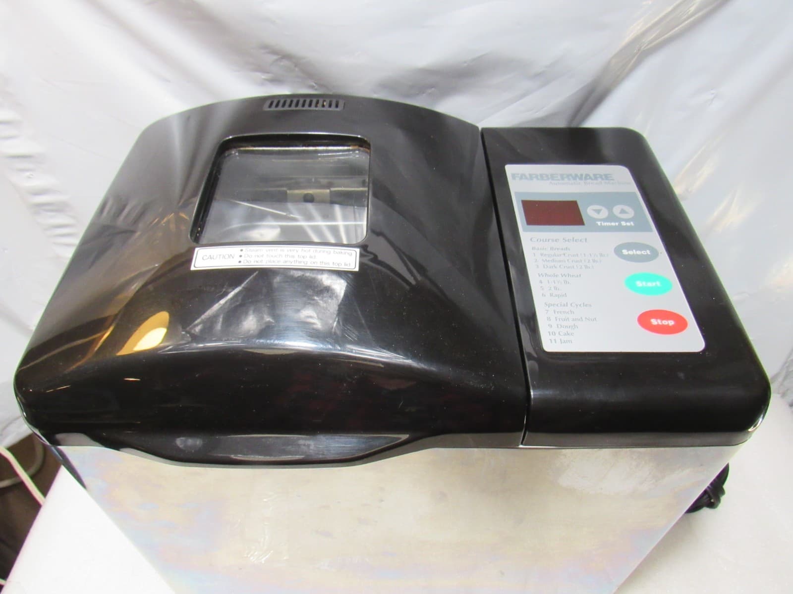 Faberware Automatic Dough & Bread Maker FTR-700 Tested, Works (I76J) - Thumbnail 2