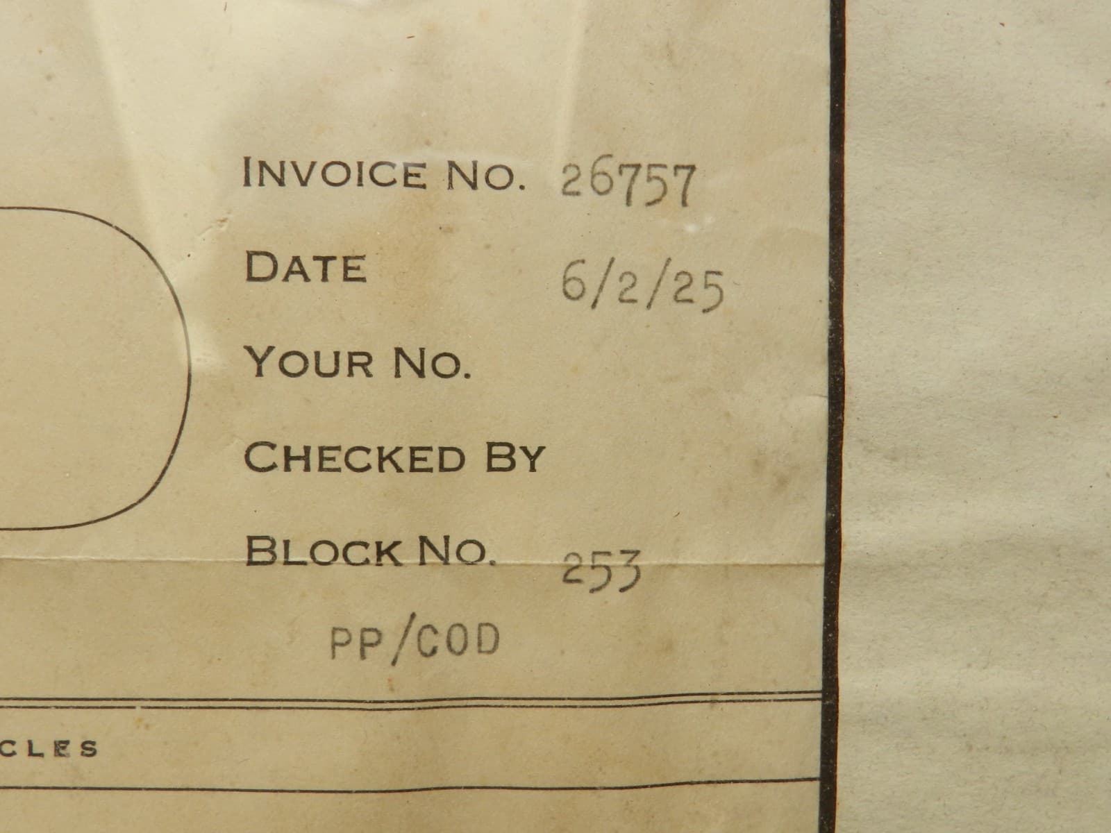 Vintage 1925 The Maytag Co. Invoice Netwon, Iowa Sales Invoice 6/2/1925 (I71S) - Thumbnail 4