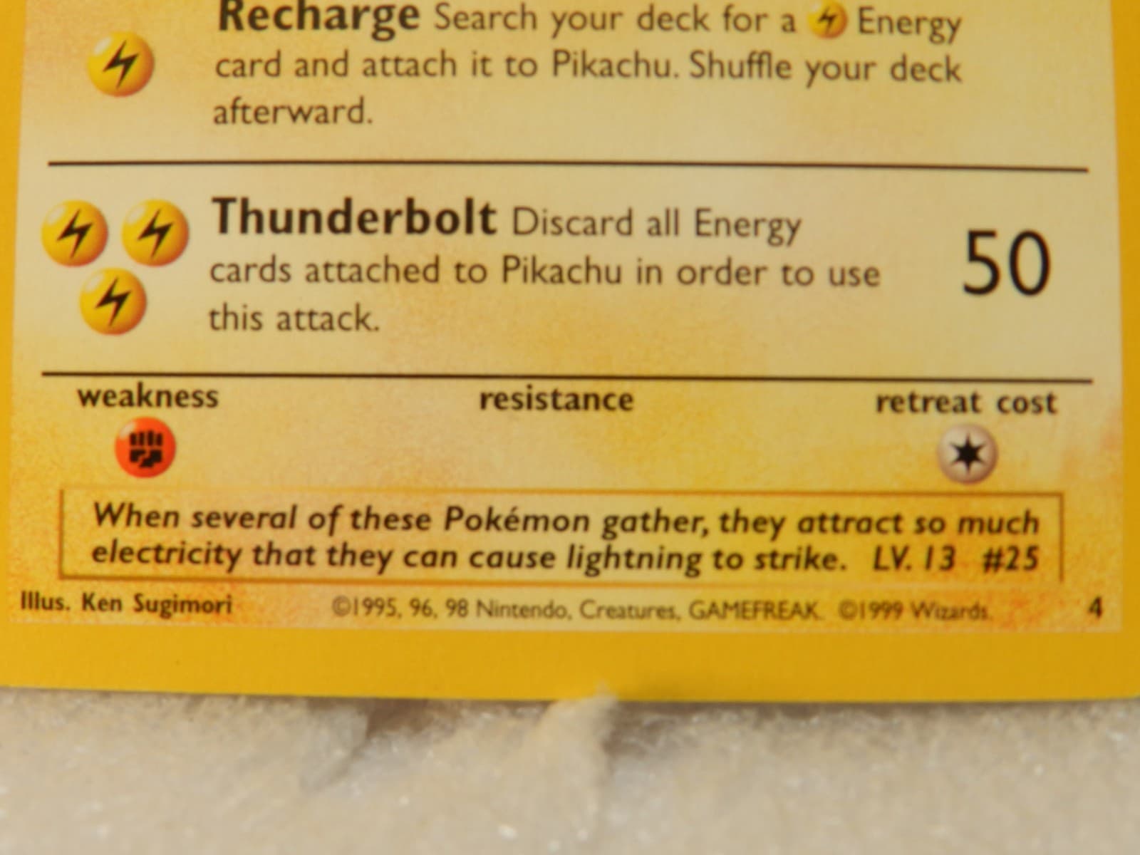 3 Vintage 1999 Pokémon Pikachu 60/64 #4 / Richu Cards 21/61 Near Mint (X77JJ) - Thumbnail 12