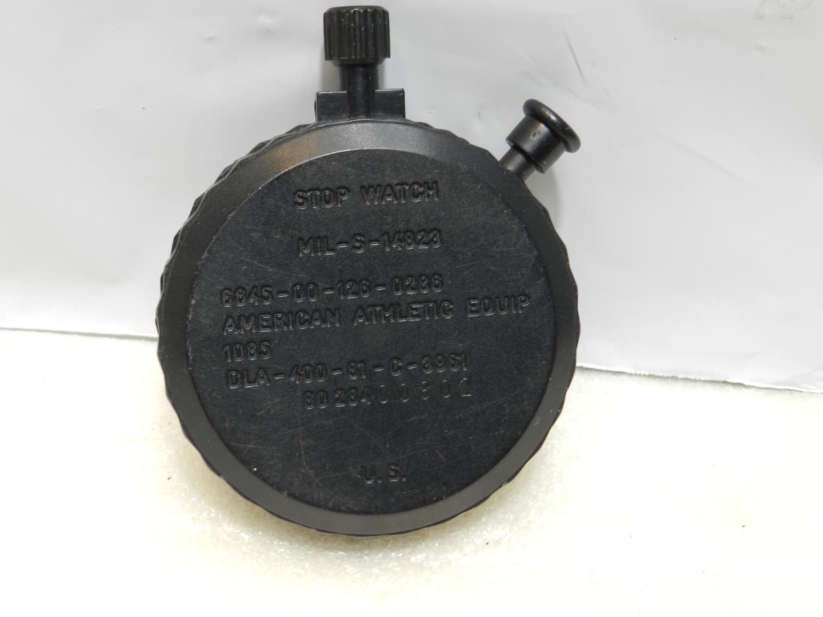 Vintage HANHART Stop Watch 7 Jew Military Issue Amer Athletic Equipment Z54JJ - Thumbnail 7