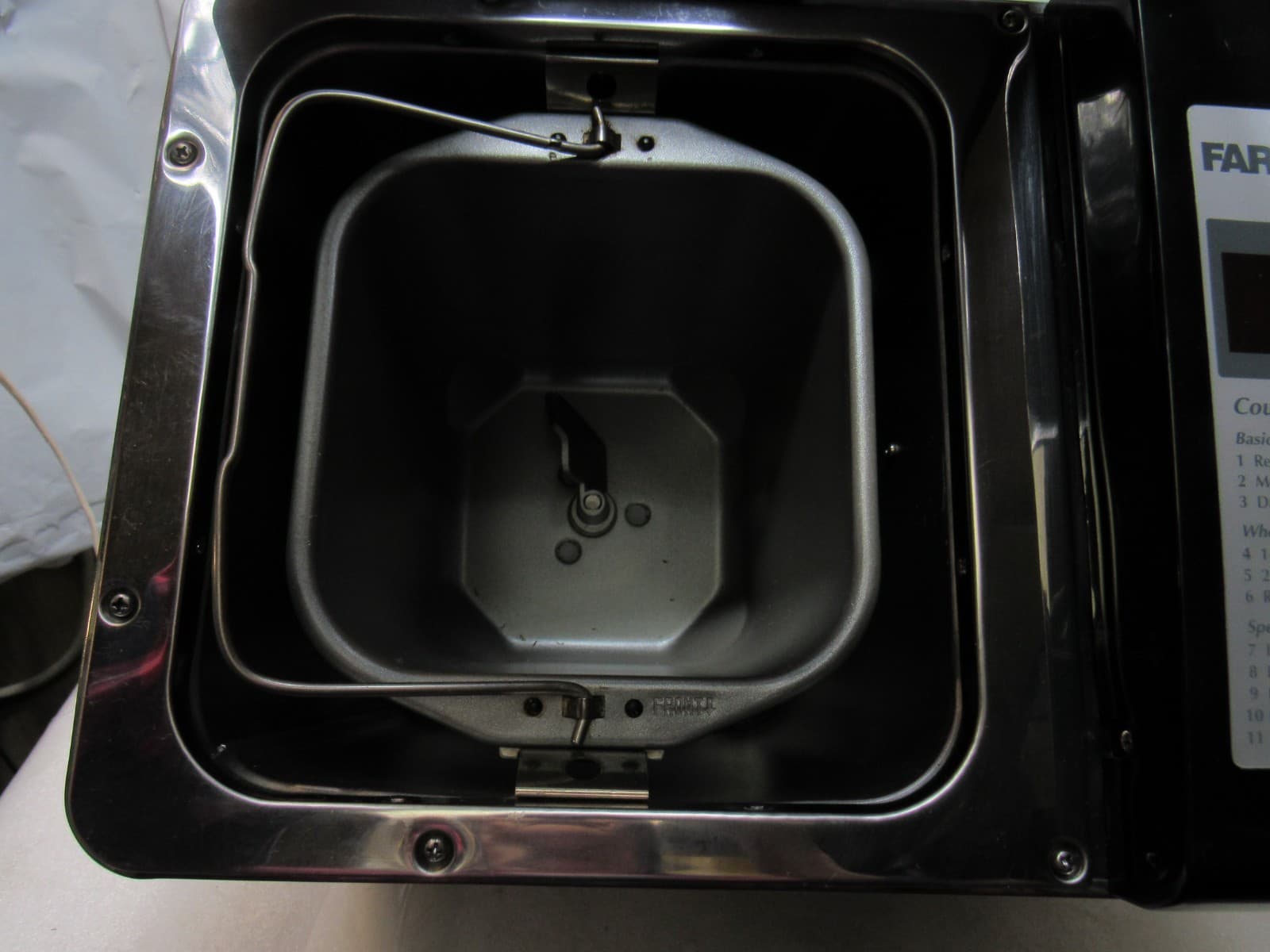 Faberware Automatic Dough & Bread Maker FTR-700 Tested, Works (I76J) - Thumbnail 4
