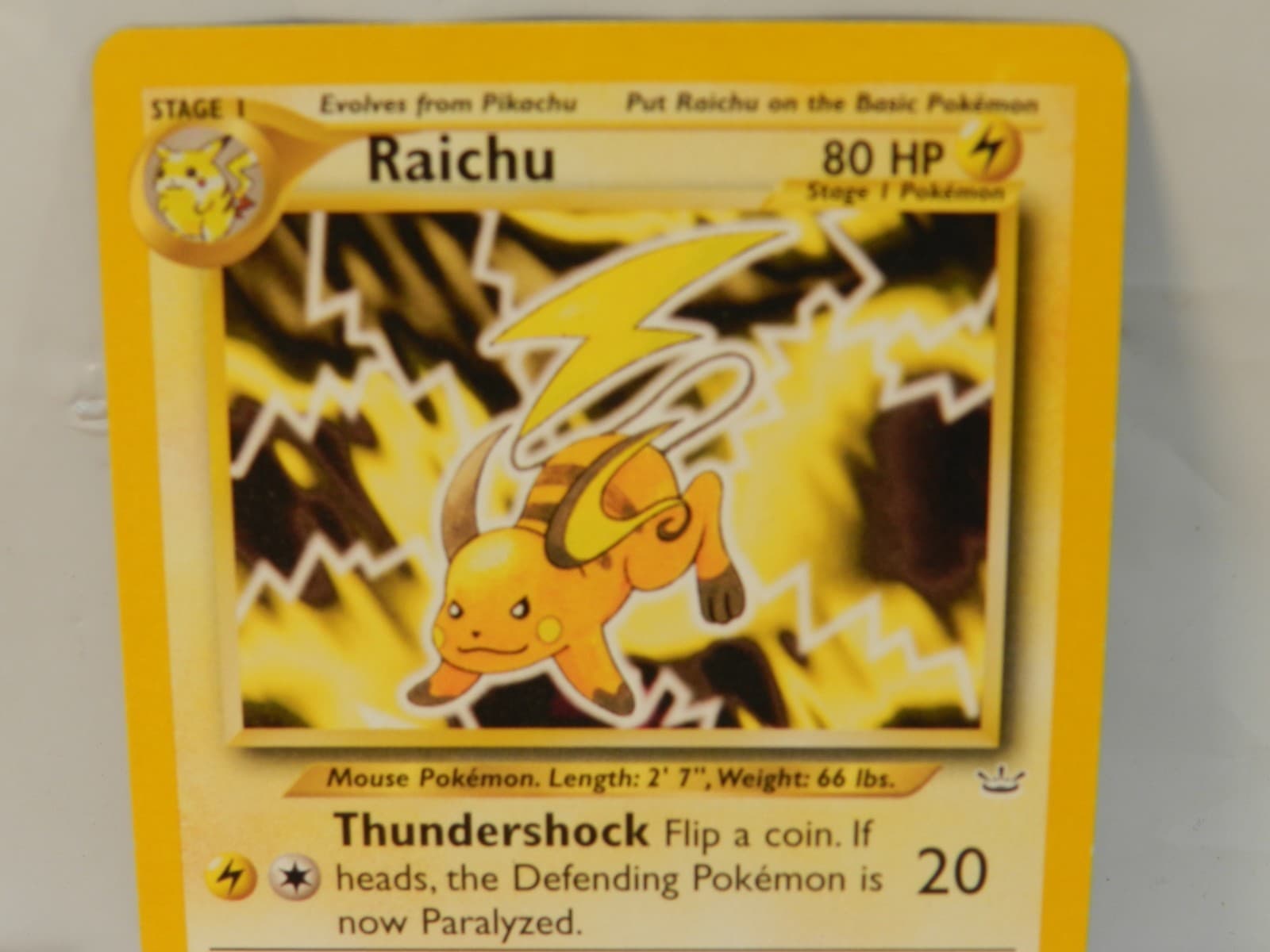 3 Vintage 1999 Pokémon Pikachu 60/64 #4 / Richu Cards 21/61 Near Mint (X77JJ) - Thumbnail 3