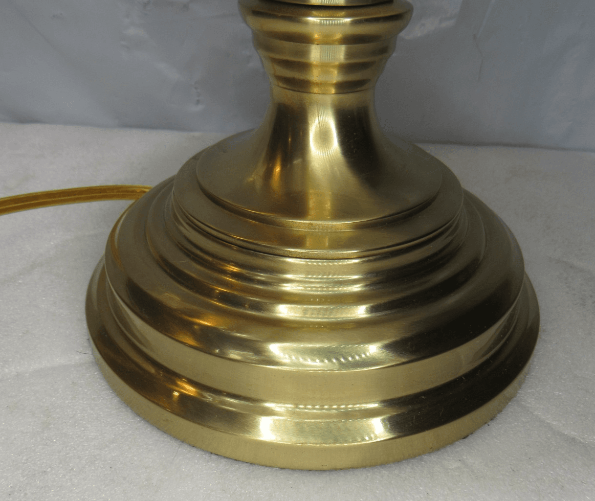 Rare LENOX QUOIZEL ATHENIAN TABLE LAMPS BRASS FINISH 30.5"H x 15"D 3 Way I75J - Thumbnail 10