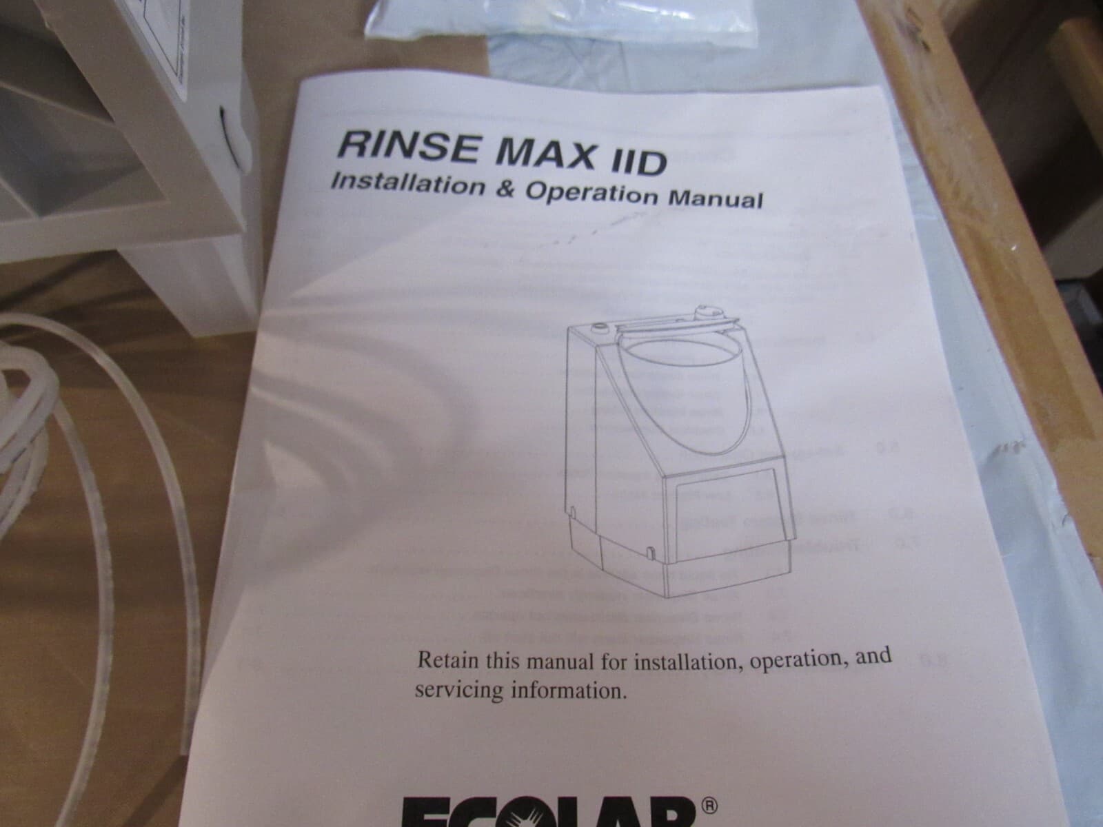 New Ecolab Vanguard Rinse Max IID Wash Max Dispensing System 92181005 W26K - Thumbnail 8