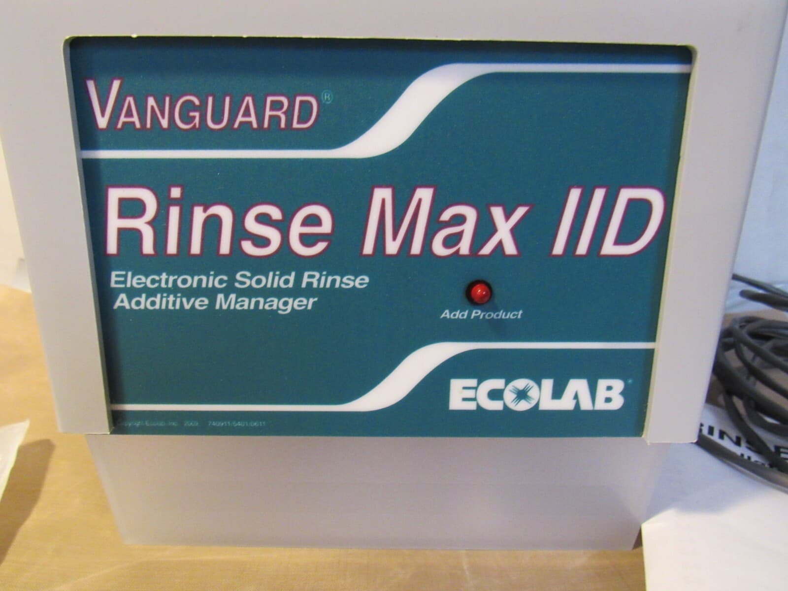 New Ecolab Vanguard Rinse Max IID Wash Max Dispensing System 92181005 W26K - Thumbnail 2