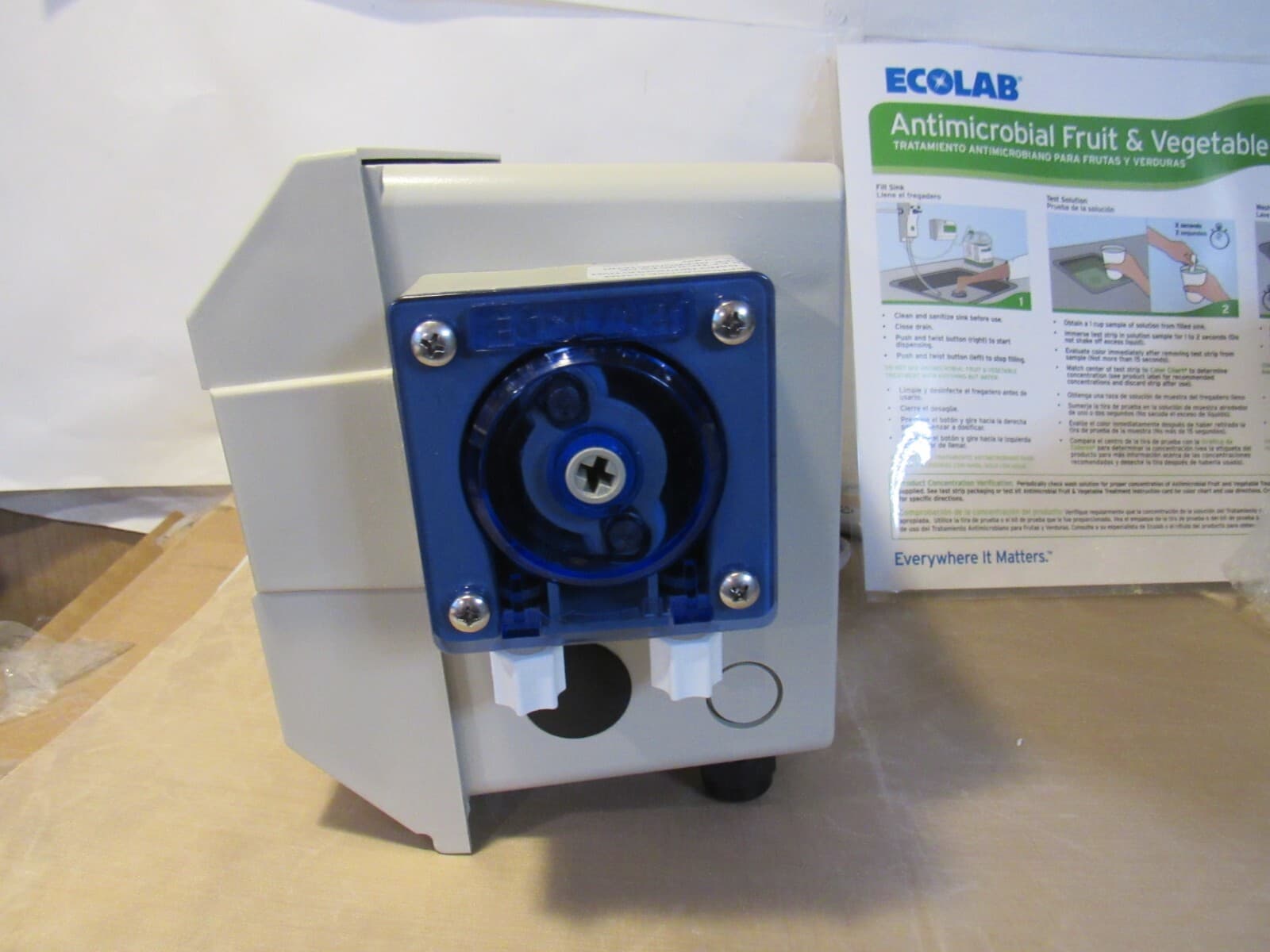 Ecolab Antimicrobial Fruit & Vegetable Treatment Complete Kit (Keystone) W29K - Thumbnail 10