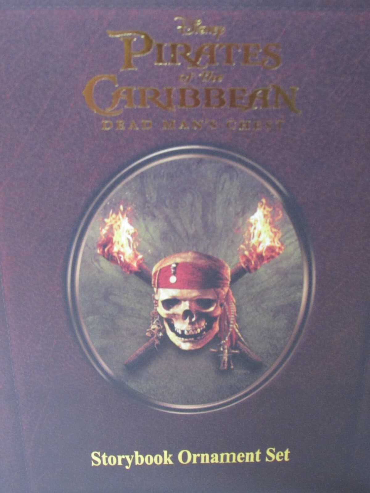 Disney Pirates of the Caribbean Storybook Ornaments Set of 6 L72M - Thumbnail 2