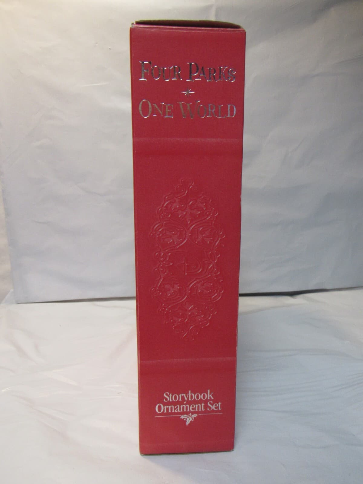 Rare Retired Disney Four Parks One World Story Book Ornament 8Piece Set L73M - Thumbnail 4