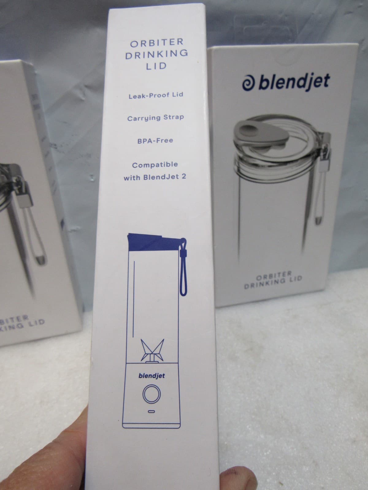 3 Blendjet - BlendJet 2 Orbiter Drinking Lid, Leak-Proof (I81J) - Thumbnail 6