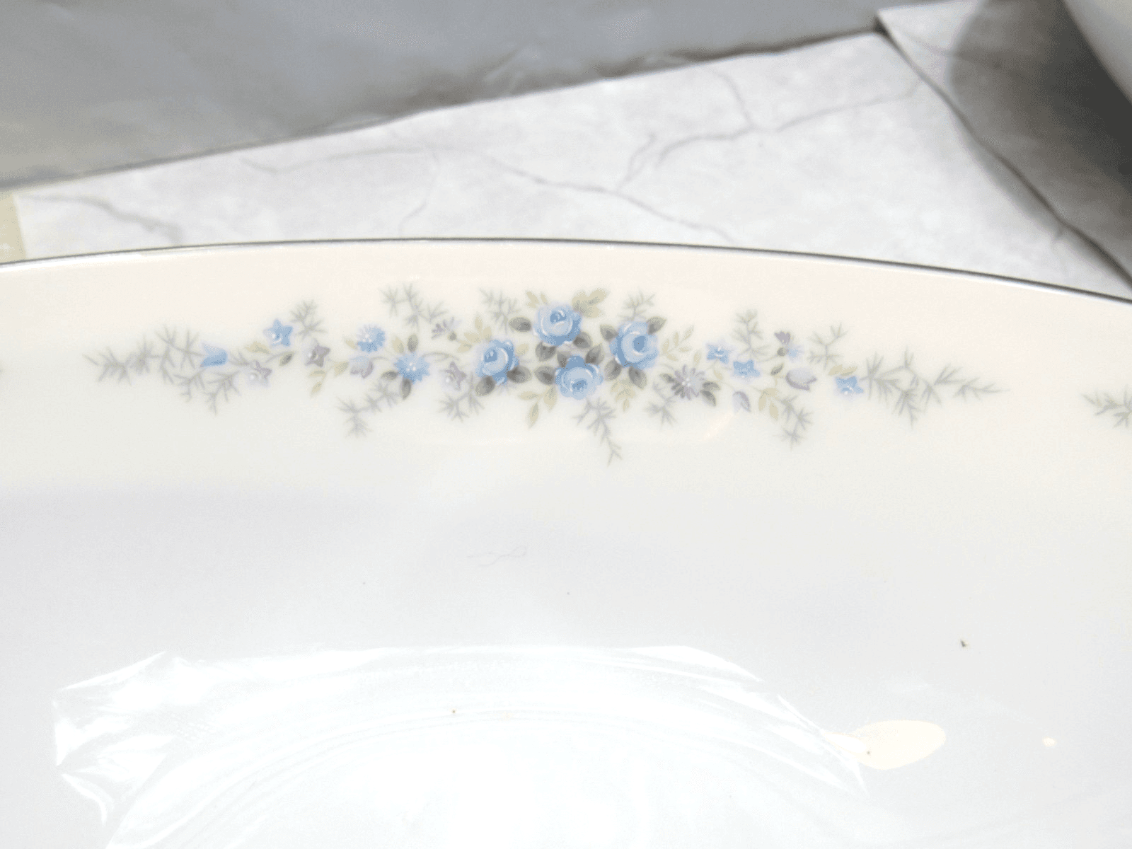 2 Retired NORITAKE ROSEBERRY 6241 Japan Round & Oval Serving Veg. Bowl (X84K) - Thumbnail 9