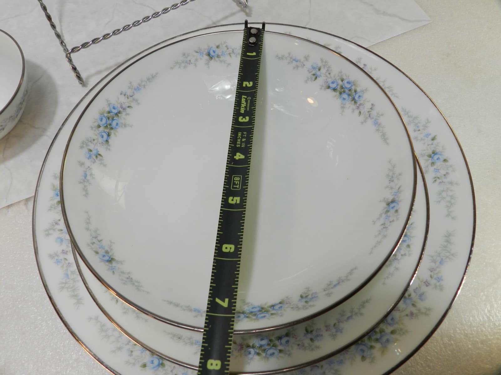 Retired NORITAKE ROSEBERRY 6241 Japan 6pc Place Setting Floral Print (X82K) - Thumbnail 15