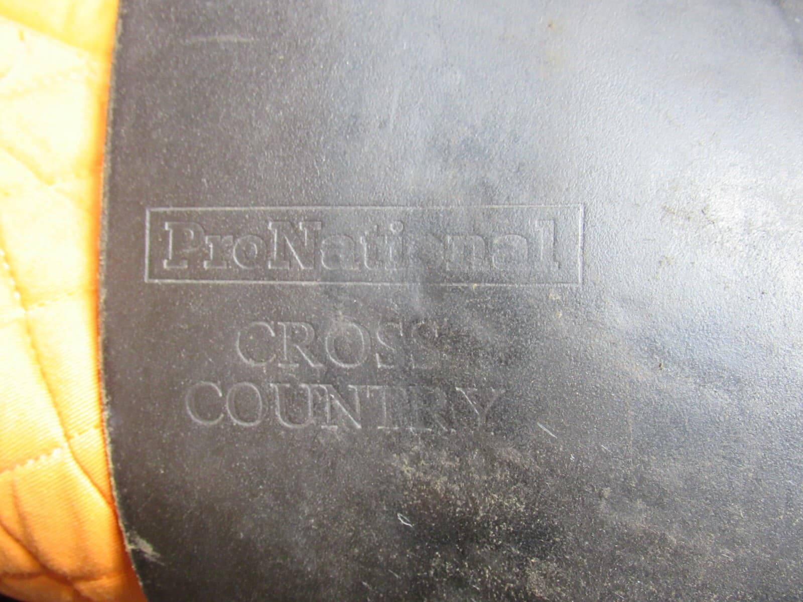 Ainsley Pro National Cross Country Event Saddle 17” Brown w/ 4 Saddle Pads J26M - Thumbnail 4
