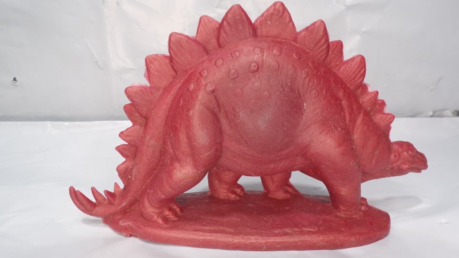 60's Mold-A-Rama Sinclair Dinosaur Stegosaurus Sinclair Oil (N66J) - Thumbnail 4