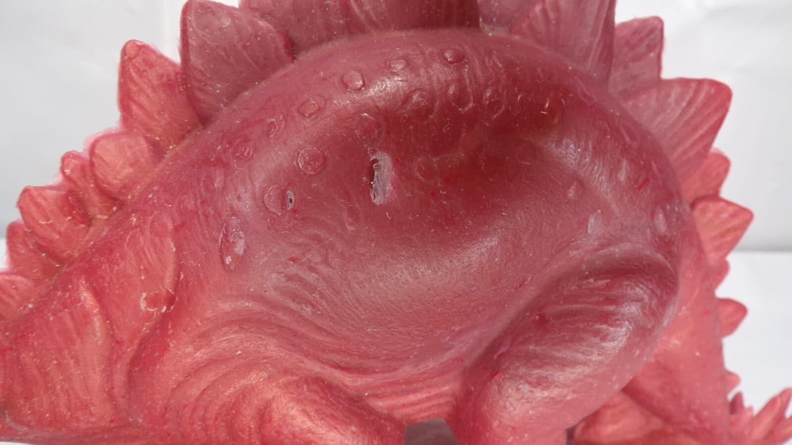 60's Mold-A-Rama Sinclair Dinosaur Stegosaurus Sinclair Oil (N66J) - Thumbnail 2
