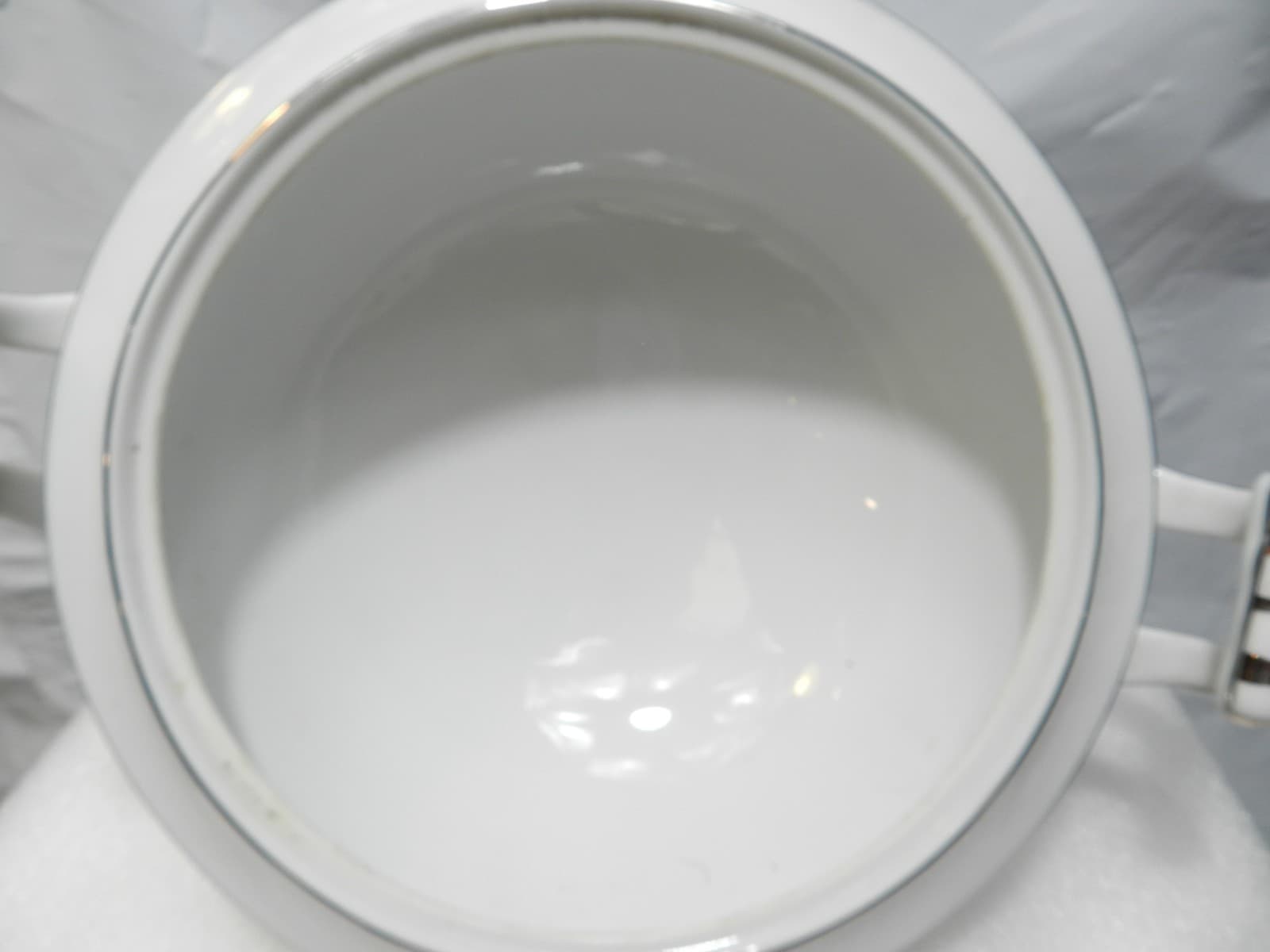 Vintage Valmont China Covered Serving Tureen Royal Wheat 1950's Japan (H17J) - Thumbnail 5