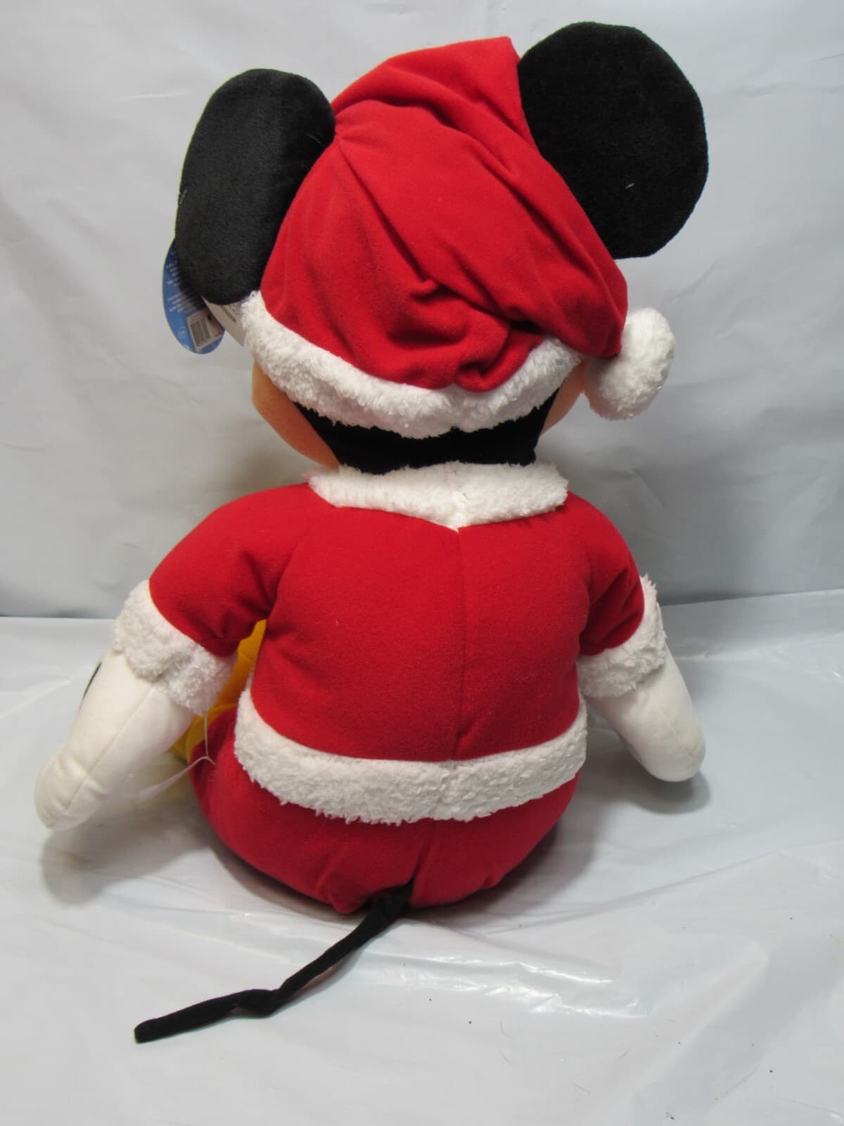 90's Mickey Mouse Santa Claus Plush Disney 18" Christmas Holiday NEW w Tags L78M - Thumbnail 4
