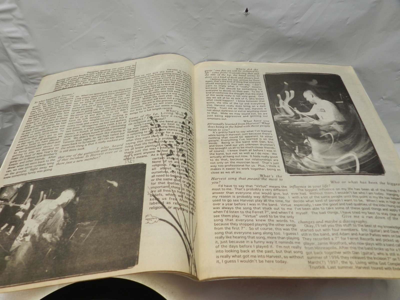 Second Nature & M.A.G Spring 1998/Hardcore / Punk/Straightedge Magazines (H15J) - Thumbnail 9