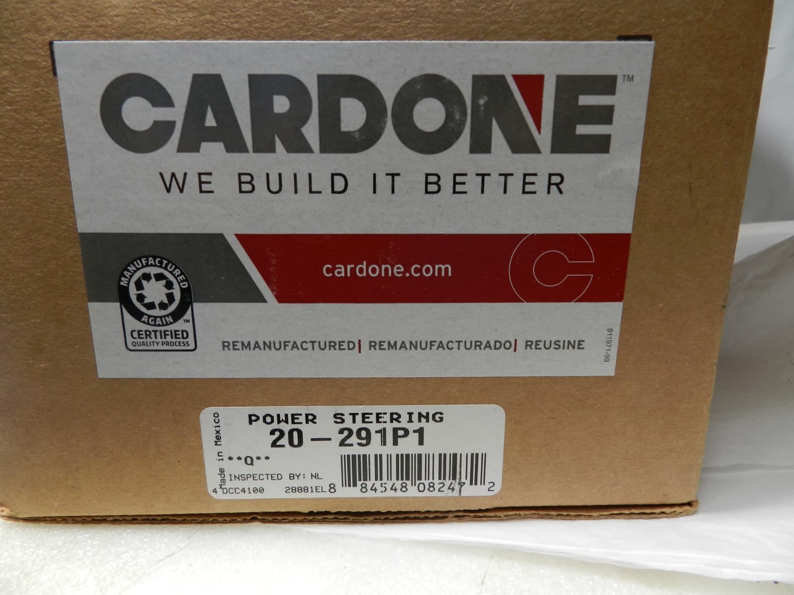 Cardone Power Steering Pump 20-291P1 (M25J) - Thumbnail 4