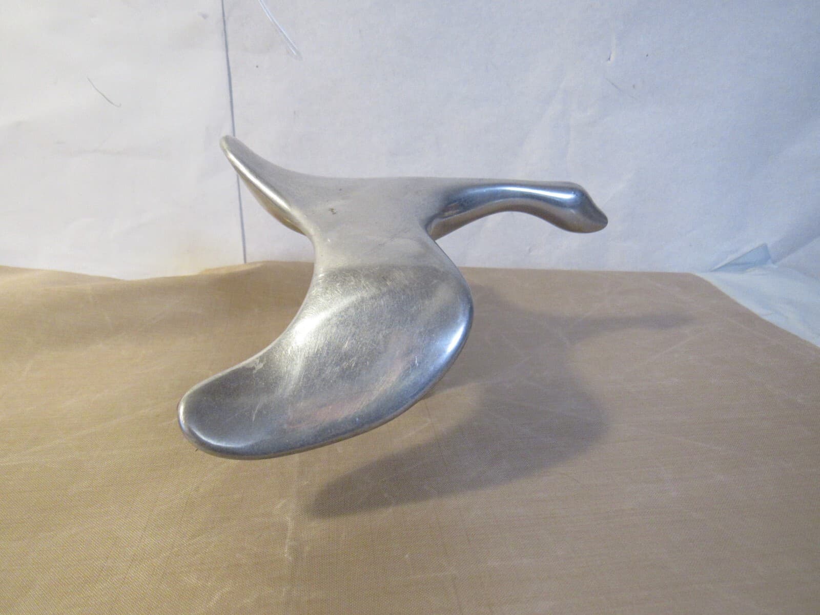 Hoselton Canada Aluminum Flying CANADIAN GOOSE Sculpture Signed Numbered W41S - Thumbnail 10