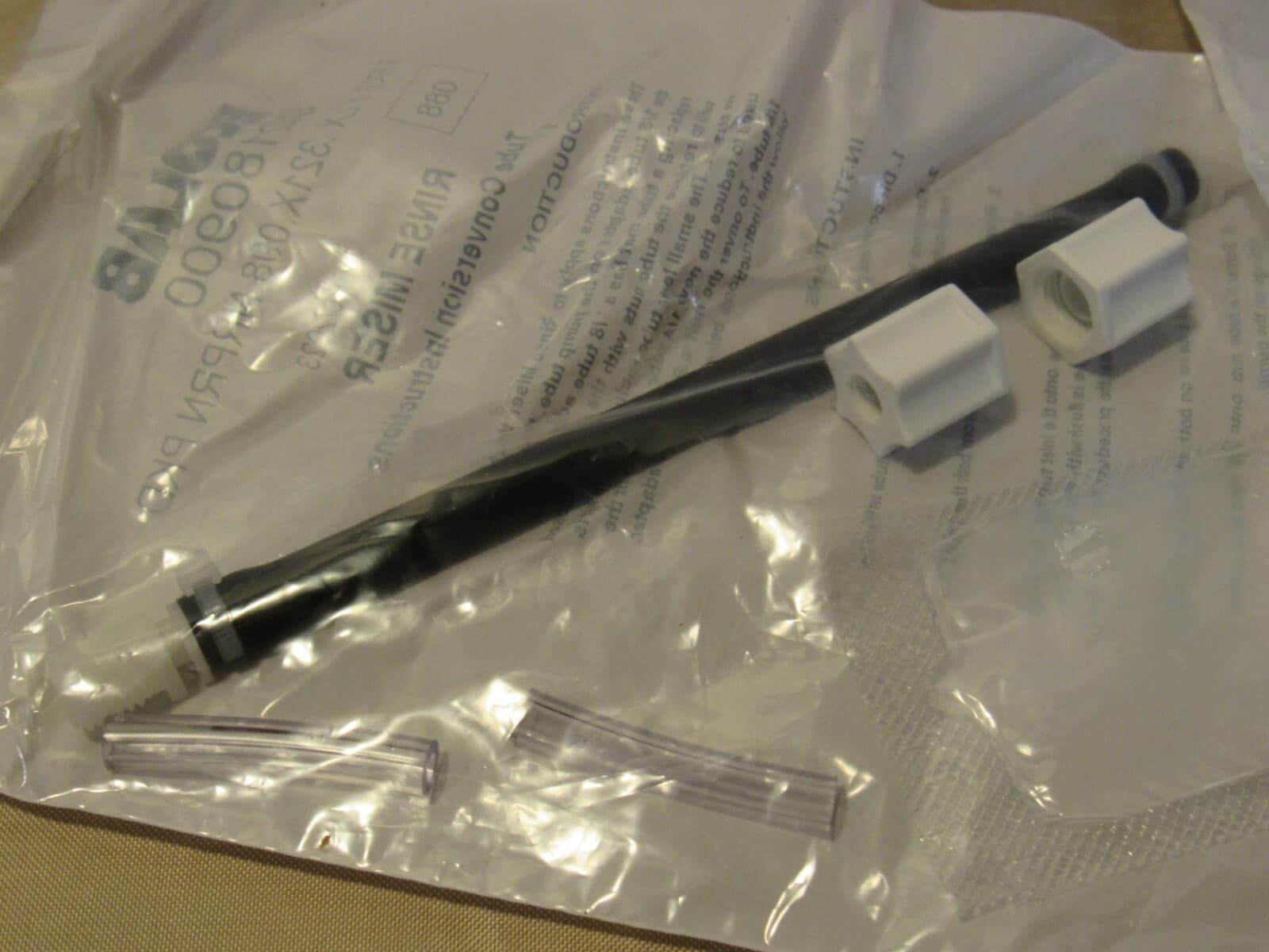 2 NEW Ecolab Rinse Miser Tubing Kit 0.321"x0.098", 92180900 W36K - Thumbnail 4