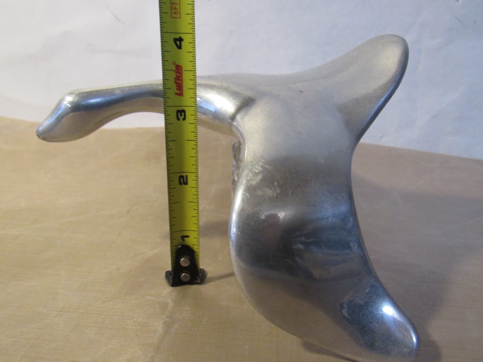 Hoselton Canada Aluminum Flying CANADIAN GOOSE Sculpture Signed Numbered W41S - Thumbnail 16