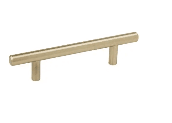 10pk Amerock Bar Cabinet Pull 3-3/4" (96 mm) Center-to-Center Golden Champagne K - Thumbnail 2