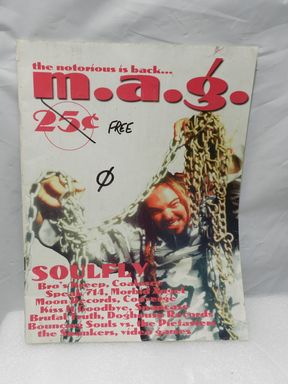 Second Nature & M.A.G Spring 1998/Hardcore / Punk/Straightedge Magazines (H15J) - Thumbnail 7