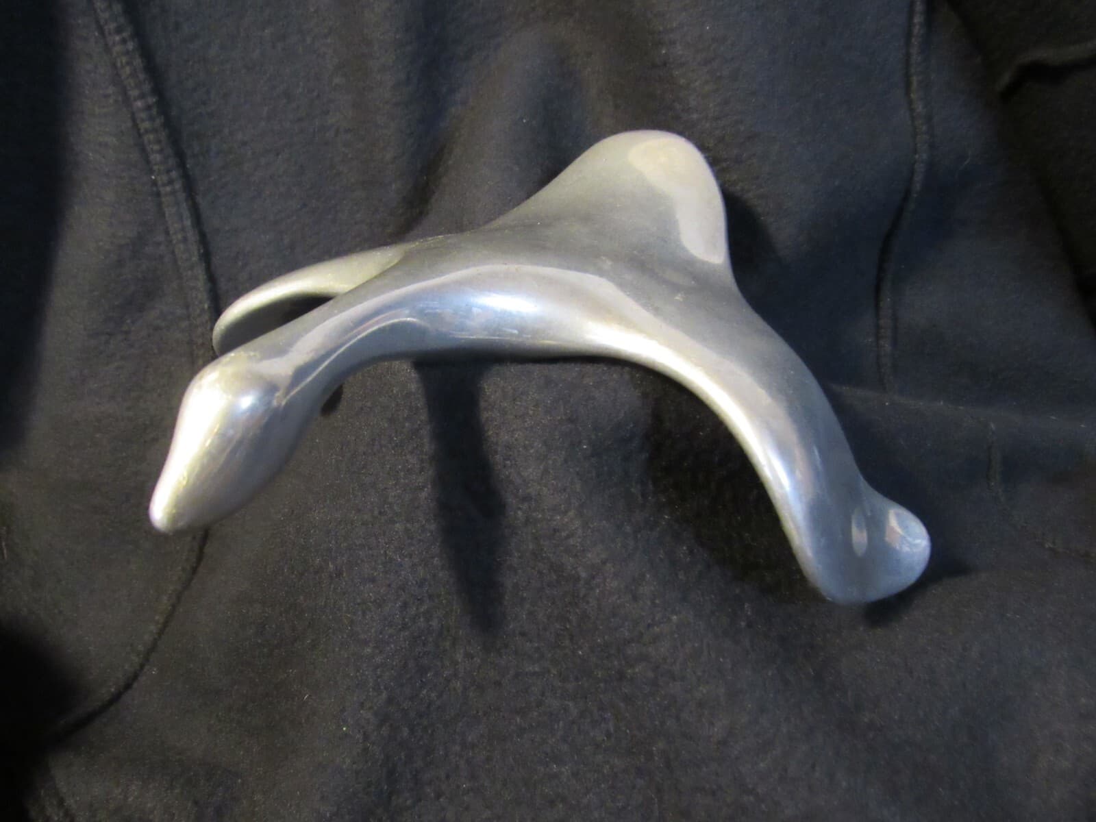 Hoselton Canada Aluminum Flying CANADIAN GOOSE Sculpture Signed Numbered W41S - Thumbnail 2