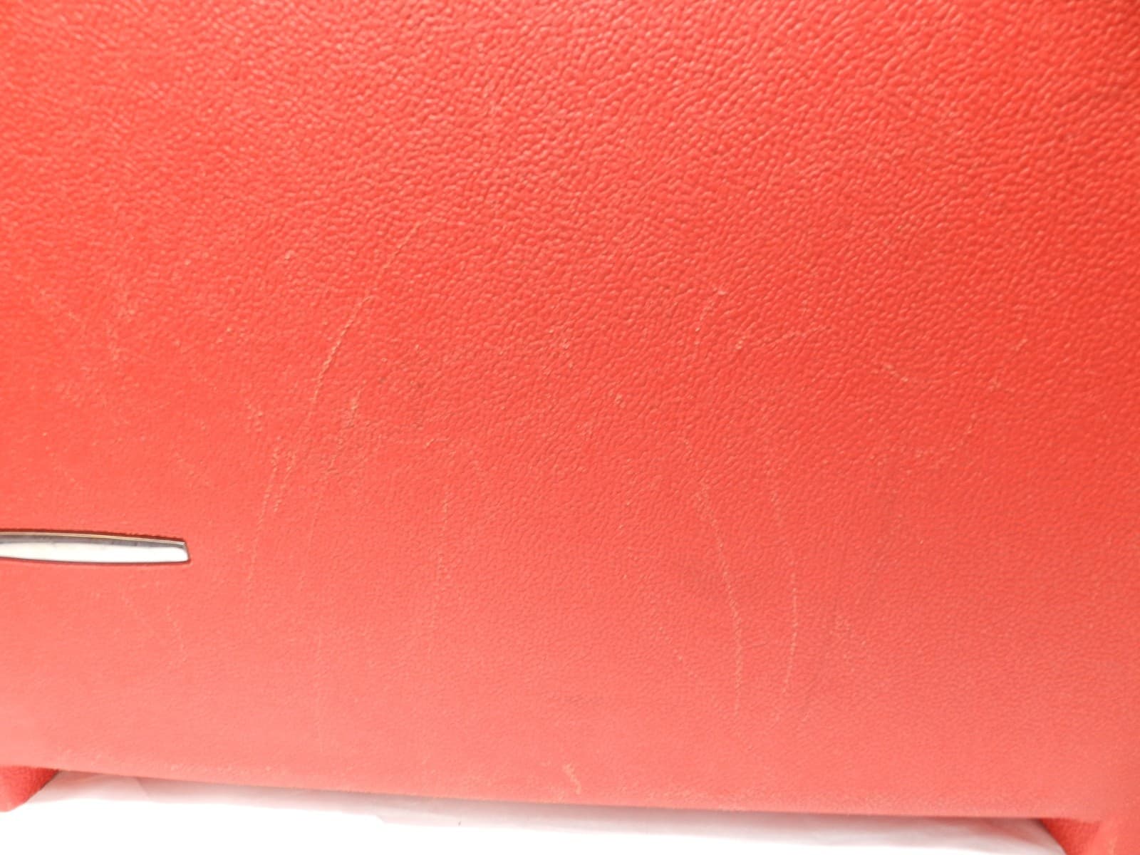 Vintage Red Hard Shell Suitcase Luggage Retro Unbranded (M27J) - Thumbnail 18