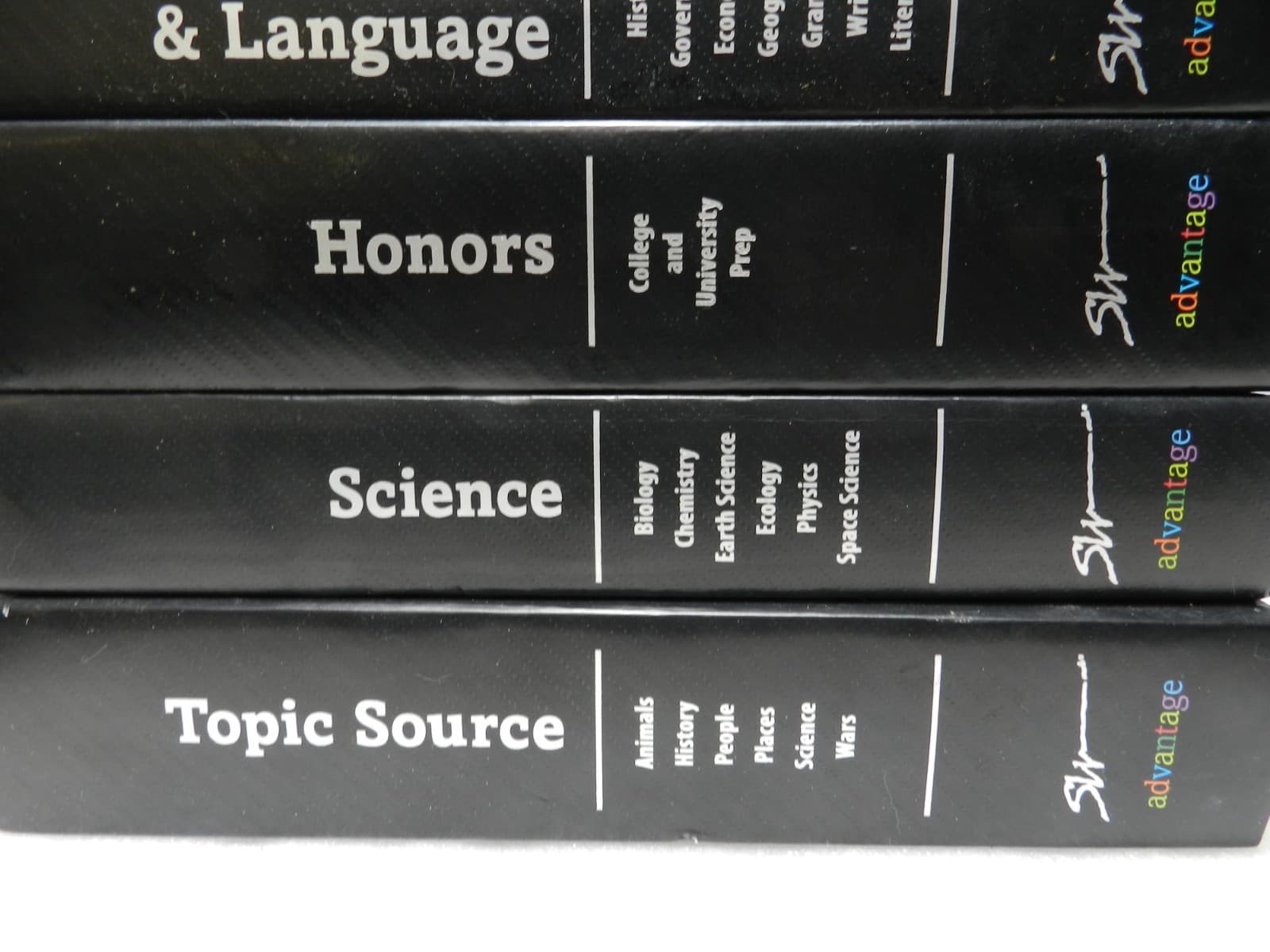 SW Advantage 6 Book Set - Math 1&2 Science Social Studies Language Honors E50K - Thumbnail 2