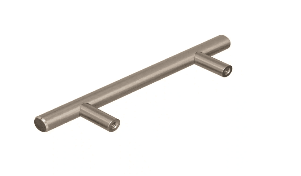 10 Amerock BP19011CSG9 Bar Pulls 3-3/4 in (96 mm) CC Sterling Nickel (K) - Thumbnail 2