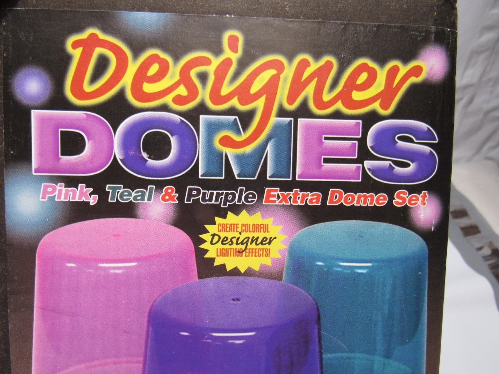 Rotating Multi Flasher Replacement Domes Pink Teal Purple 5 Domes (T25J) - Thumbnail 10