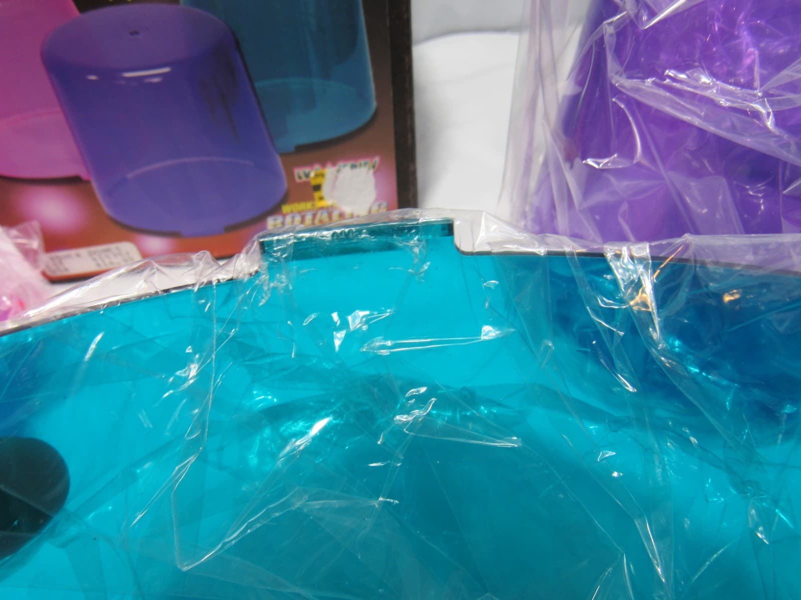 Rotating Multi Flasher Replacement Domes Pink Teal Purple 5 Domes (T25J) - Thumbnail 8