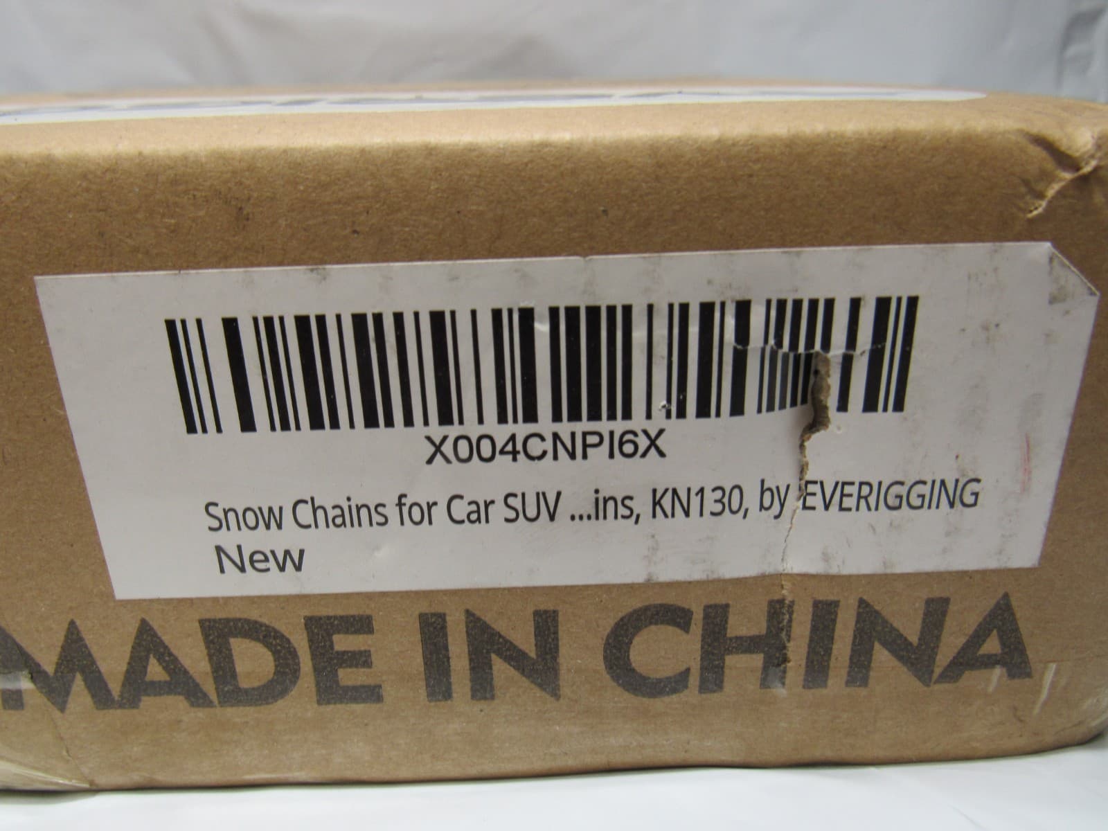EVERIGGING Snow Chains TIRE KN130 Universal Adjustable Quick Fit Cars Trucks T23 - Thumbnail 3