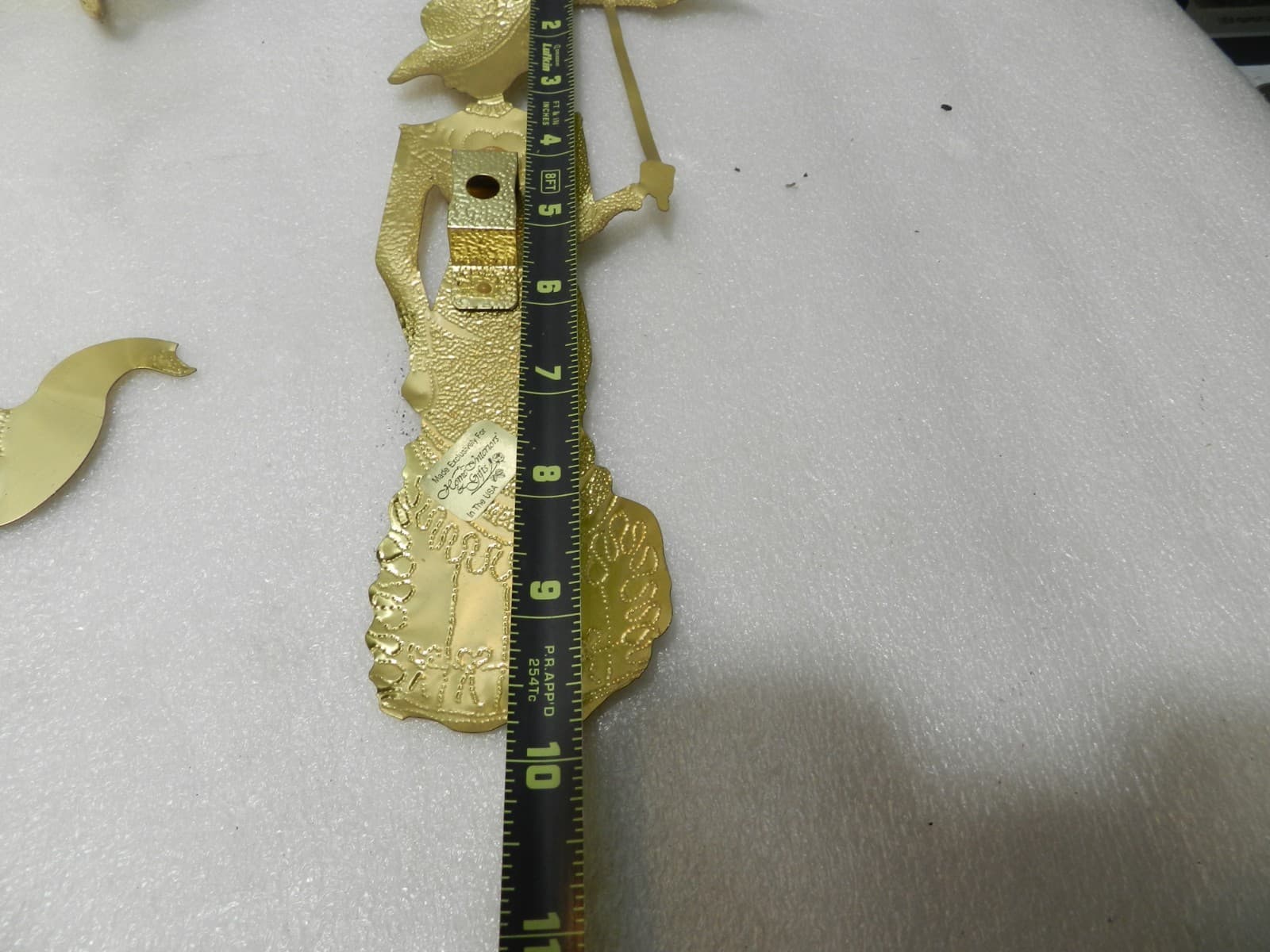 Vintage Home Interior Metal Victorian Lady Sconces Teapot Wall Decor (Z69J) - Thumbnail 8