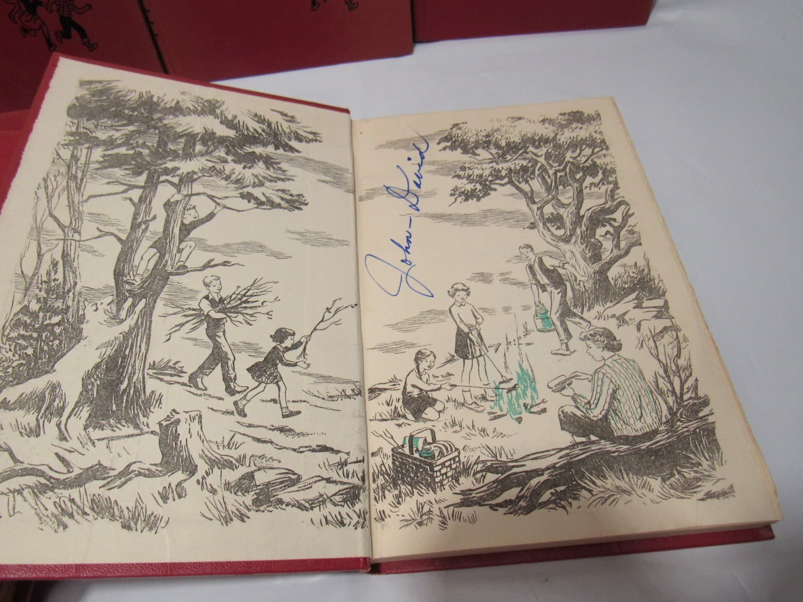 Vintage 1950s "The Happy Hollisters" Lot of 6 Books, Jerry West Doubleday T21J - Thumbnail 11