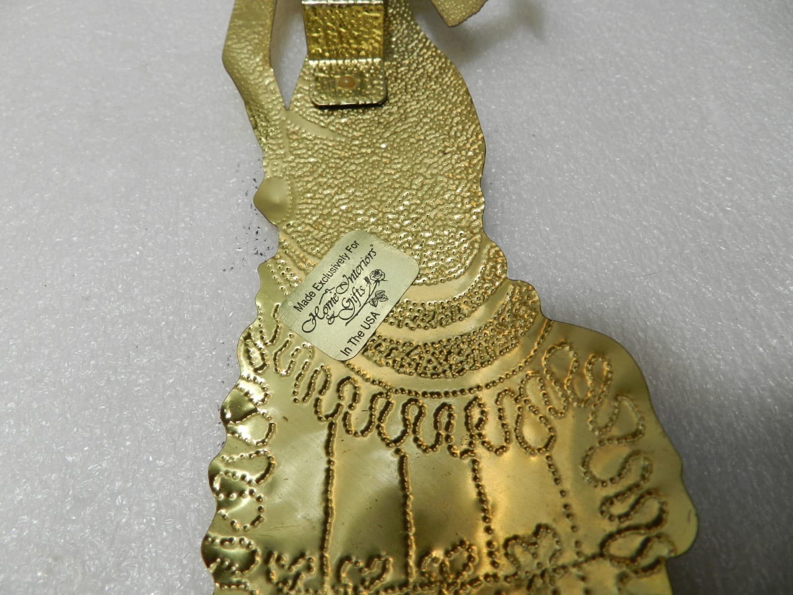 Vintage Home Interior Metal Victorian Lady Sconces Teapot Wall Decor (Z69J) - Thumbnail 6