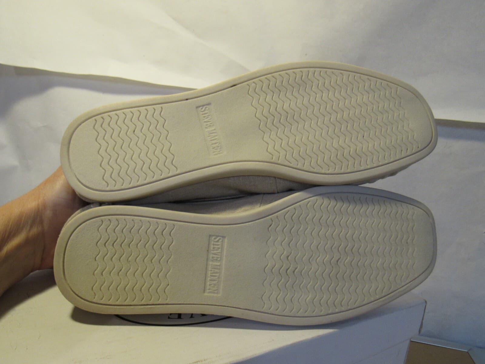 Steve Madden Mens Hoist Fabric Slip On Boat Shoe Sz 8.5 M B68M - Thumbnail 5