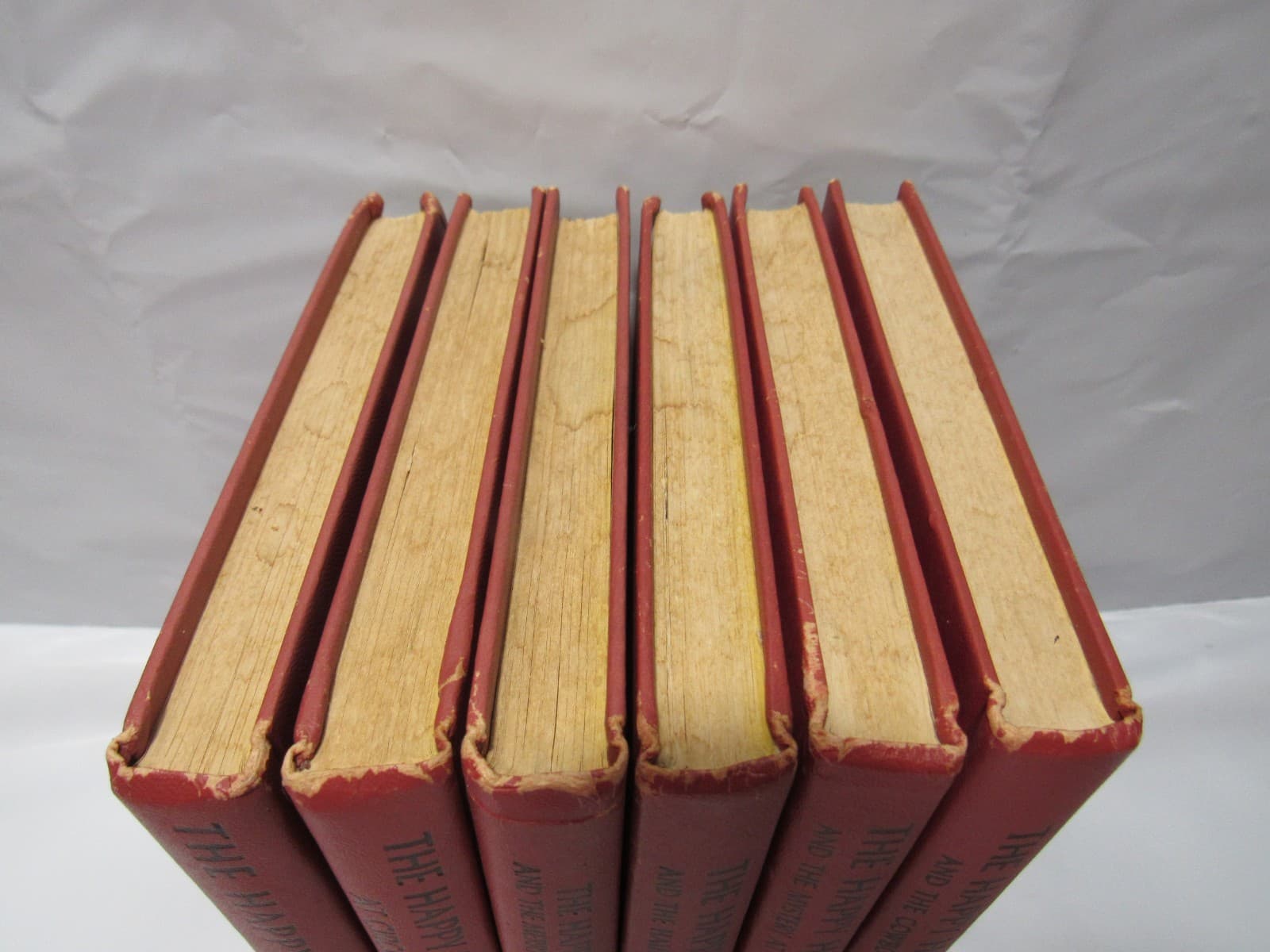 Vintage 1950s "The Happy Hollisters" Lot of 6 Books, Jerry West Doubleday T21J - Thumbnail 2