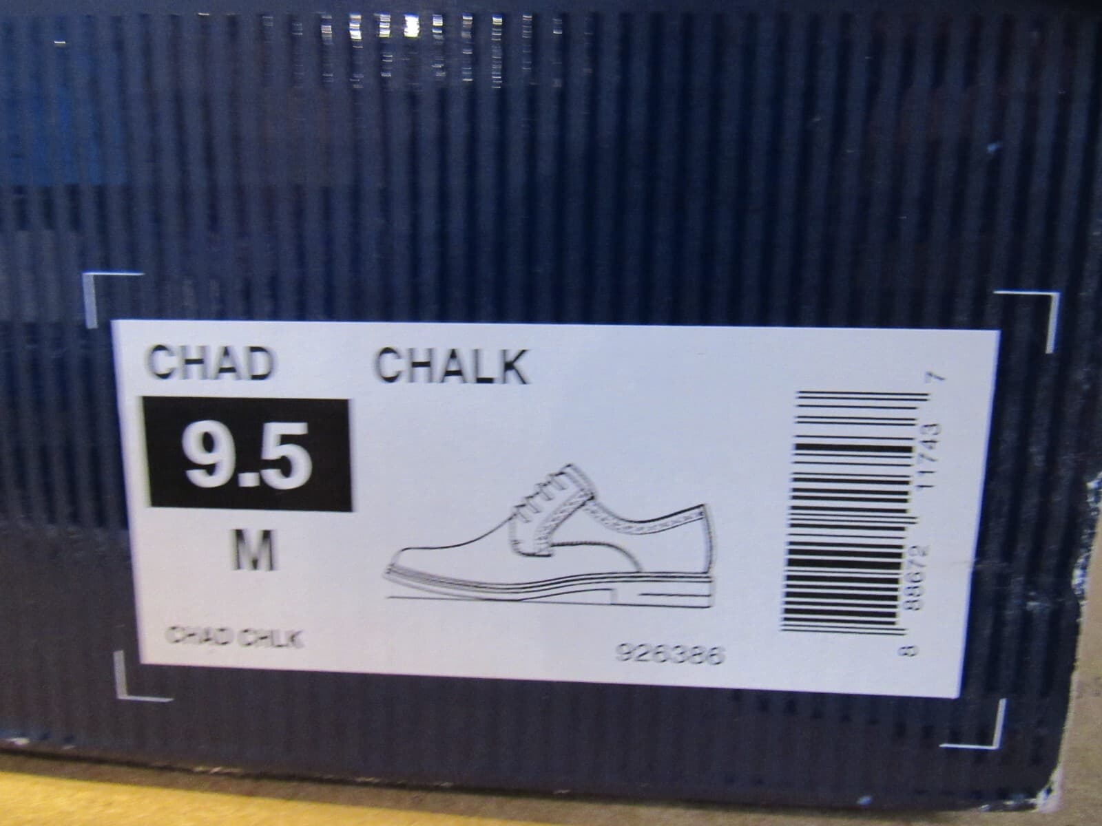 Izod Chad Chalk Lace Up Men's Dress Casual Oxford Shoe Size 9.5 M Cream B65M - Thumbnail 9